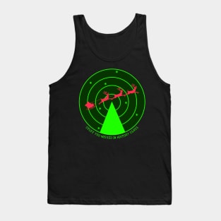 NORAD Santa Tank Top